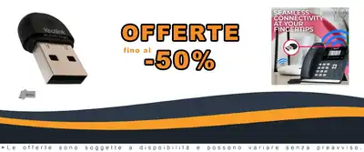 Adattatore Wi-Fi Yealink WF40 T27G T54S Microfibra