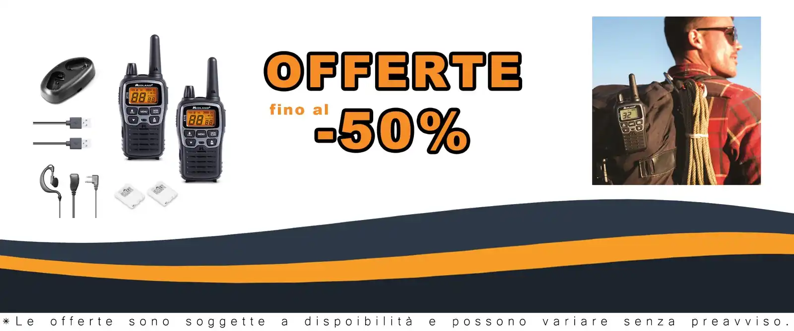 Walkie Talkie XT70 93 canali professionale autonomia 18h