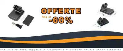 Supporto NVG Alfabetico per Hero 8 7 4 5 6 Session Sjcam EKEN