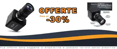 Webcam 4K Varifocale 5-50mm IMX317 Sensore