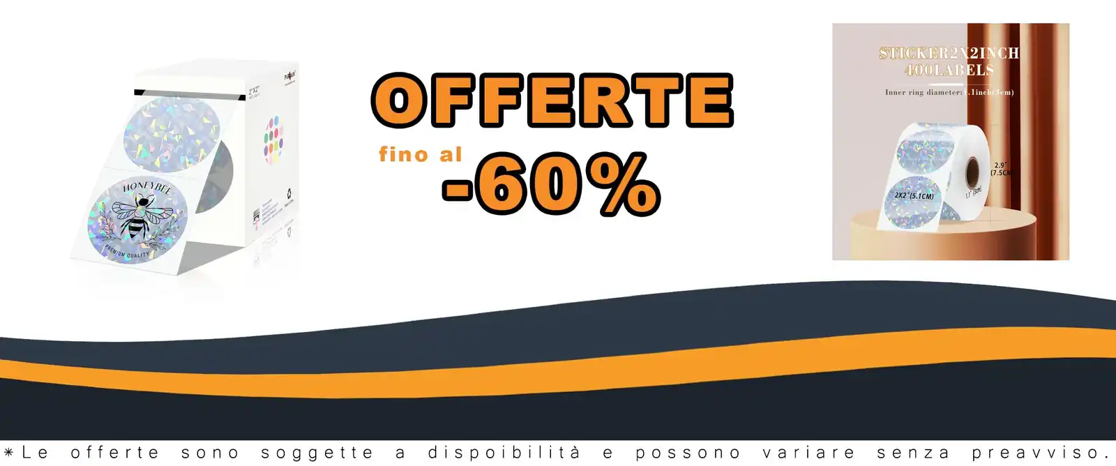 Etichette adesive personalizzabili 2