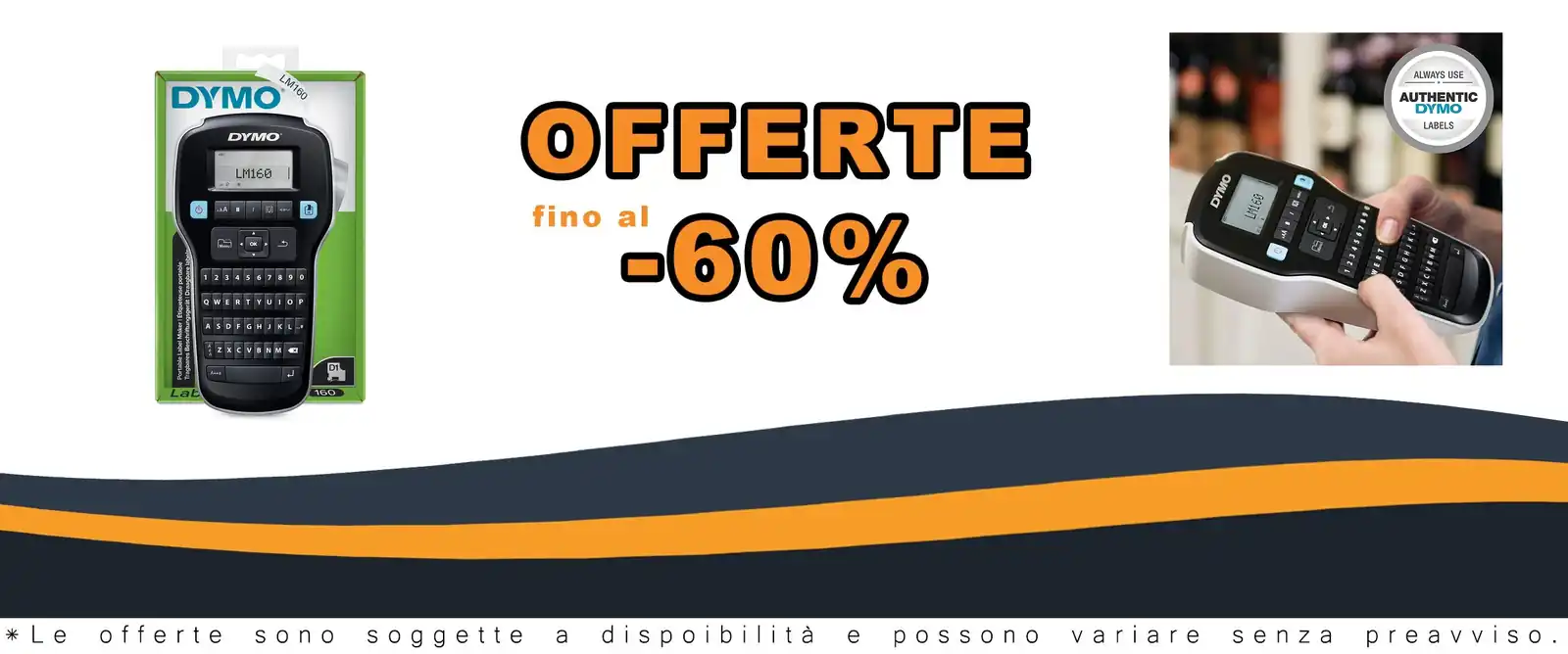 Stampa etichettatrice Dymo Twin Turbo LM 160