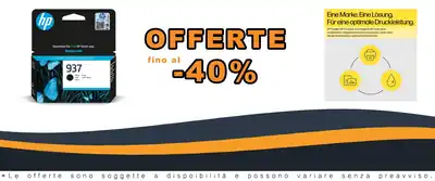 Sostituzione di Carburante Originale Black 937 Cartridges